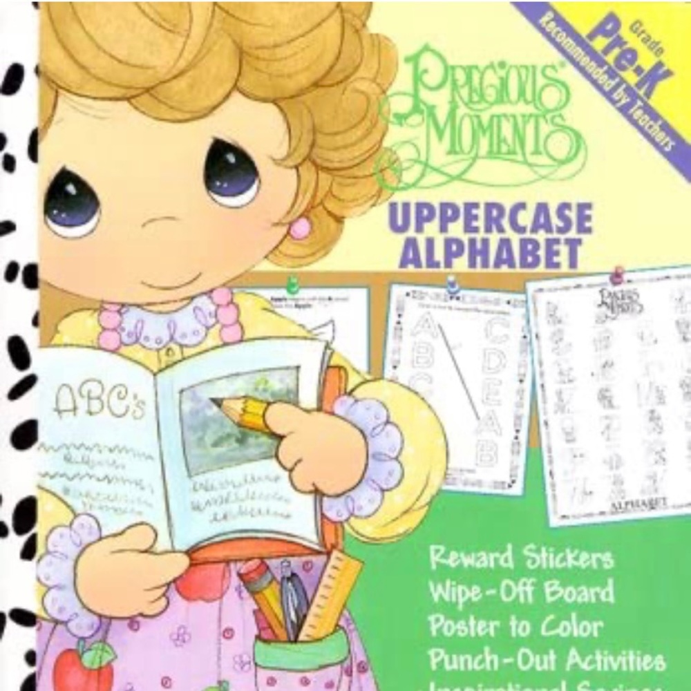 New precious moments pre k handwriting book-offers welcome